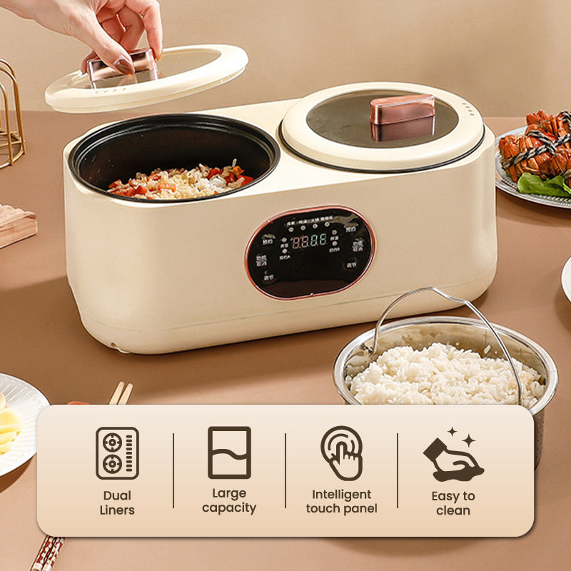🌸Automatic Multi-Functional Double-Liner Rice Cooker-1