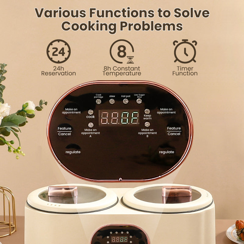 🌸Automatic Multi-Functional Double-Liner Rice Cooker-4