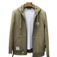 ✨New Arrival✨Men's Hooded Casual Knitted Zipper Jacket（50% OFF）-3