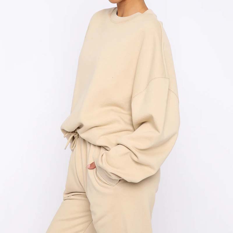 ⏳Limited Sale 33% OFF🌸Women's Cozy Solid Color 2-Piece Set-1