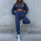 ⏳Limited Sale 33% OFF🌸Women's Cozy Solid Color 2-Piece Set-6