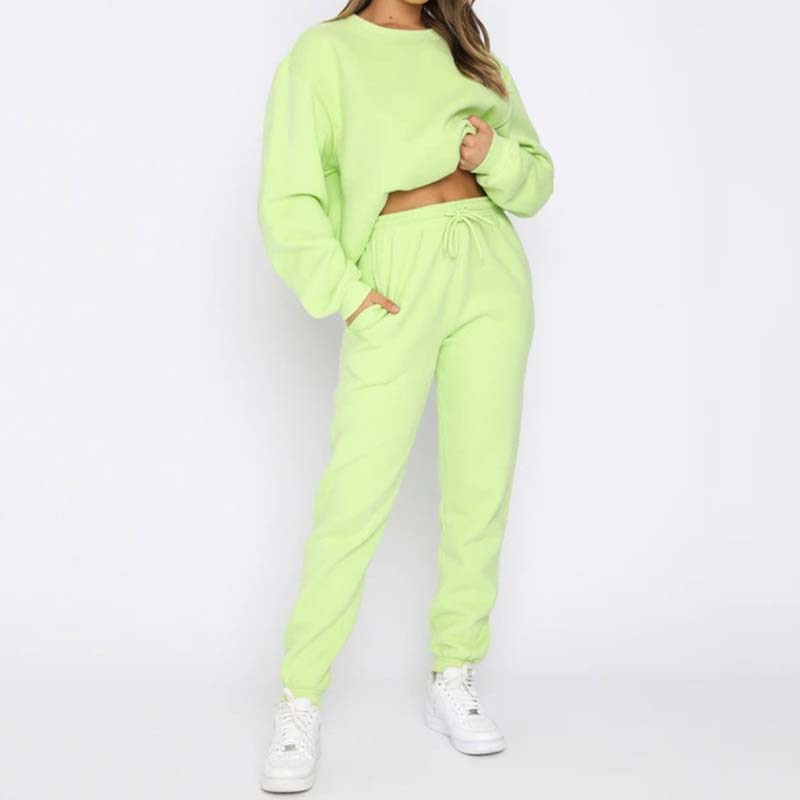 ⏳Limited Sale 33% OFF🌸Women's Cozy Solid Color 2-Piece Set-3