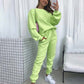 ⏳Limited Sale 33% OFF🌸Women's Cozy Solid Color 2-Piece Set-10