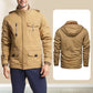 ✨New Arrival✨Men’s Winter Cargo Jacket with Hood-2