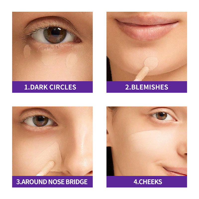 ✨New Arrival✨Waterproof Long-Lasting Natural Finish Concealer-2