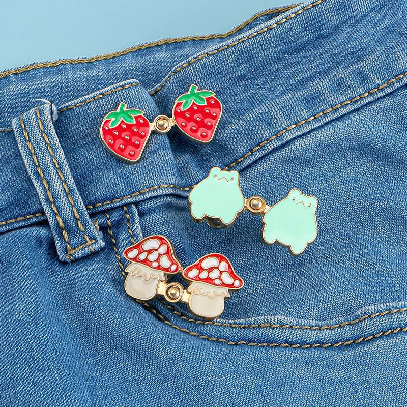 ✨New Arrival✨🍓 5 Pairs Instant Waist Tightener Buttons without Sewing🥳-3