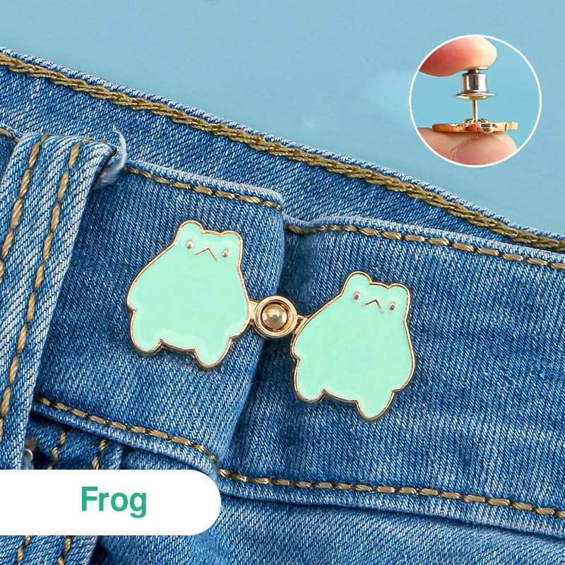 ✨New Arrival✨🍓 5 Pairs Instant Waist Tightener Buttons without Sewing🥳-9