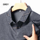 ✨New Arrival✨Men's Faux Two Piece Lapel Long-Sleeve Tops-9