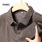 ✨New Arrival✨Men's Faux Two Piece Lapel Long-Sleeve Tops-10