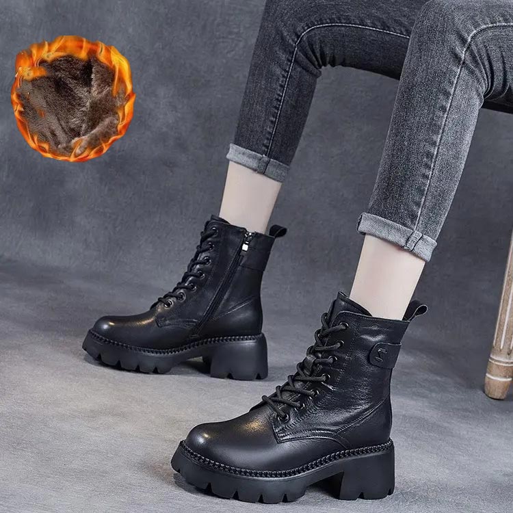✅Free Shipping✈️👠Women's Orthopedic Comfortable Leather Boots - Ideal Gift-11