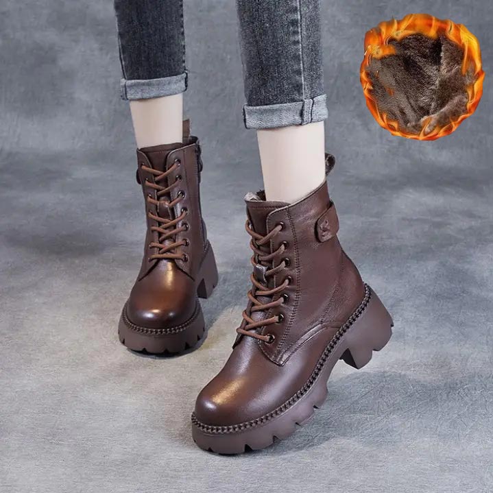 ✅Free Shipping✈️👠Women's Orthopedic Comfortable Leather Boots - Ideal Gift-10
