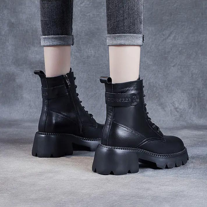 ✅Free Shipping✈️👠Women's Orthopedic Comfortable Leather Boots - Ideal Gift-14
