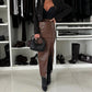 🔥HOT Sale🔥Women's Elegant Sexy High-waist Thigh-slit Leather Skirt-11