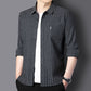🔥Clearance Sale🔥Men’s Casual Business Lapel Shirt for Fall & Winter-6