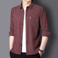🔥Clearance Sale🔥Men’s Casual Business Lapel Shirt for Fall & Winter-5