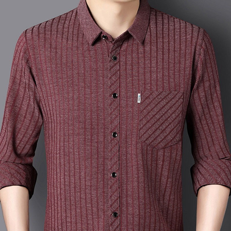 🔥Clearance Sale🔥Men’s Casual Business Lapel Shirt for Fall & Winter-21