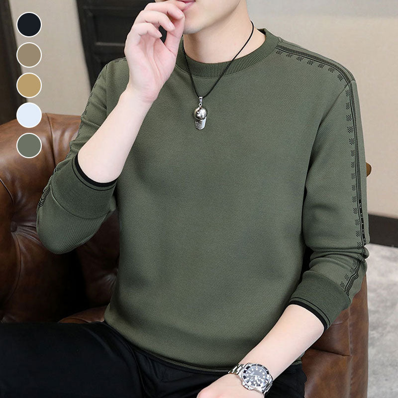 ✨New Arrival✨Men's Crewneck Warm Lined Sweatshirt-3