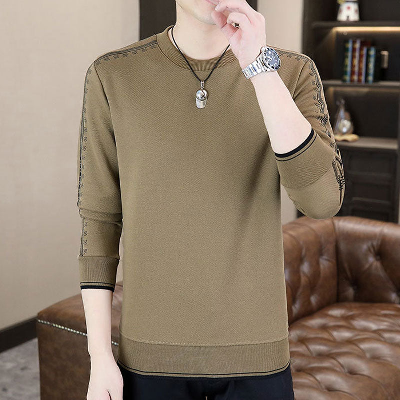 ✨New Arrival✨Men's Crewneck Warm Lined Sweatshirt-5