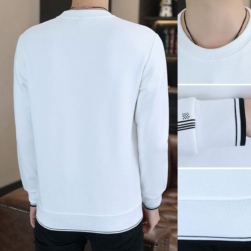 ✨New Arrival✨Men's Crewneck Warm Lined Sweatshirt-4