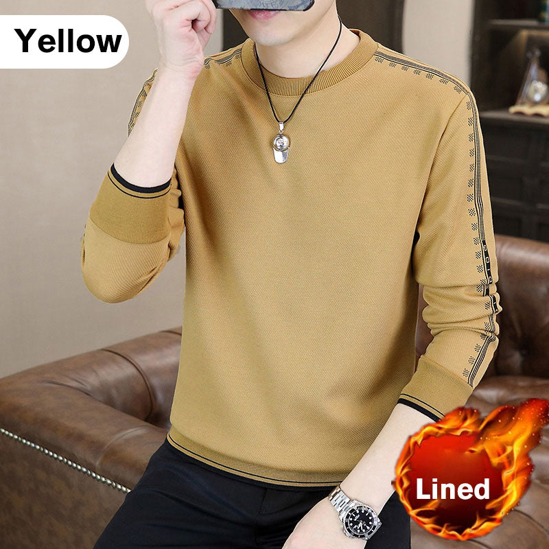 ✨New Arrival✨Men's Crewneck Warm Lined Sweatshirt-10