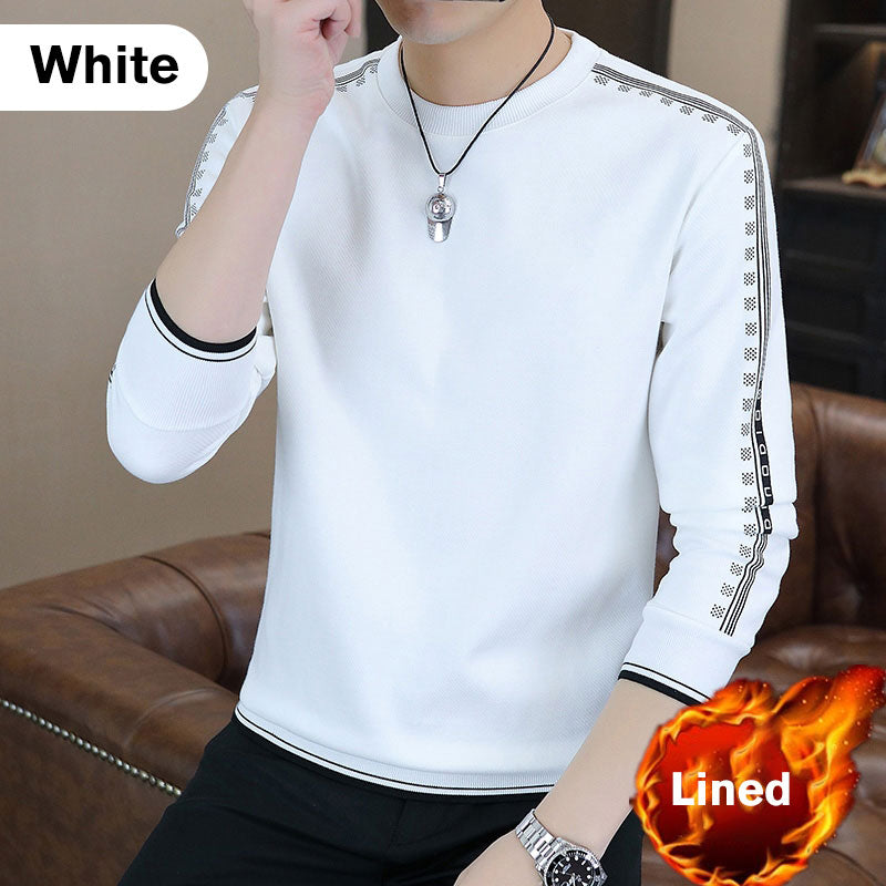 ✨New Arrival✨Men's Crewneck Warm Lined Sweatshirt-11