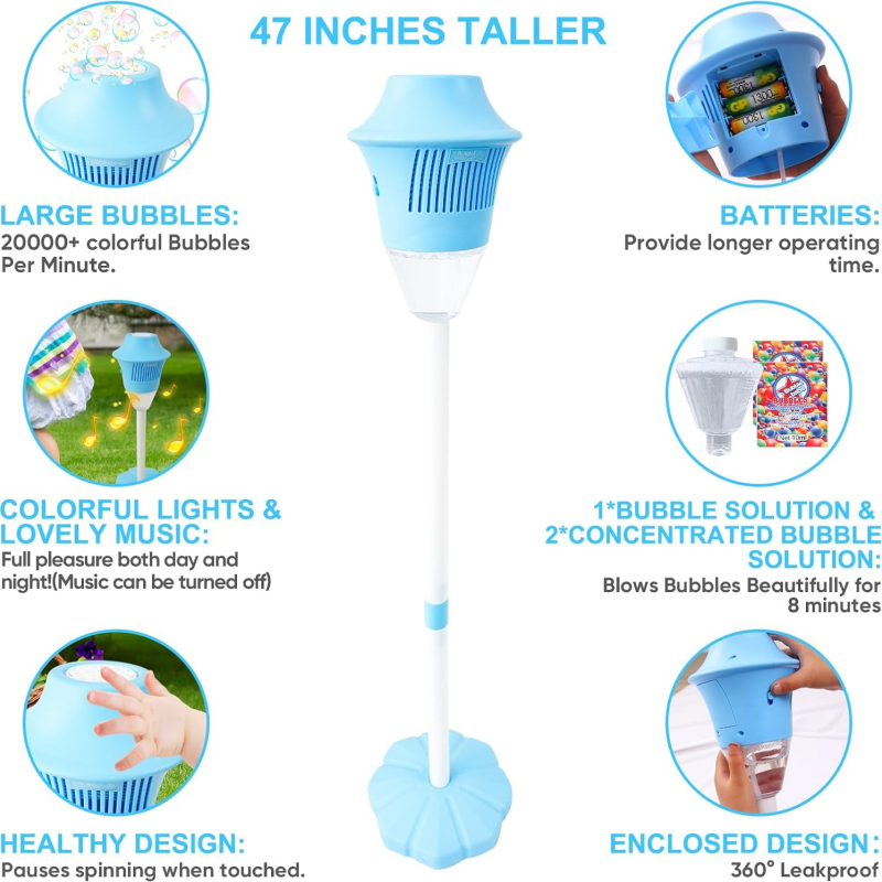 🎅Christmas Pre-Sale · Exquisite Gifts🎁Bubble Machine Stand-2