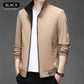 ✅Free Shipping✈️  Casual Long Sleeve Double-sided Stand Collar Jacket-3