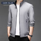 ✅Free Shipping✈️  Casual Long Sleeve Double-sided Stand Collar Jacket-8