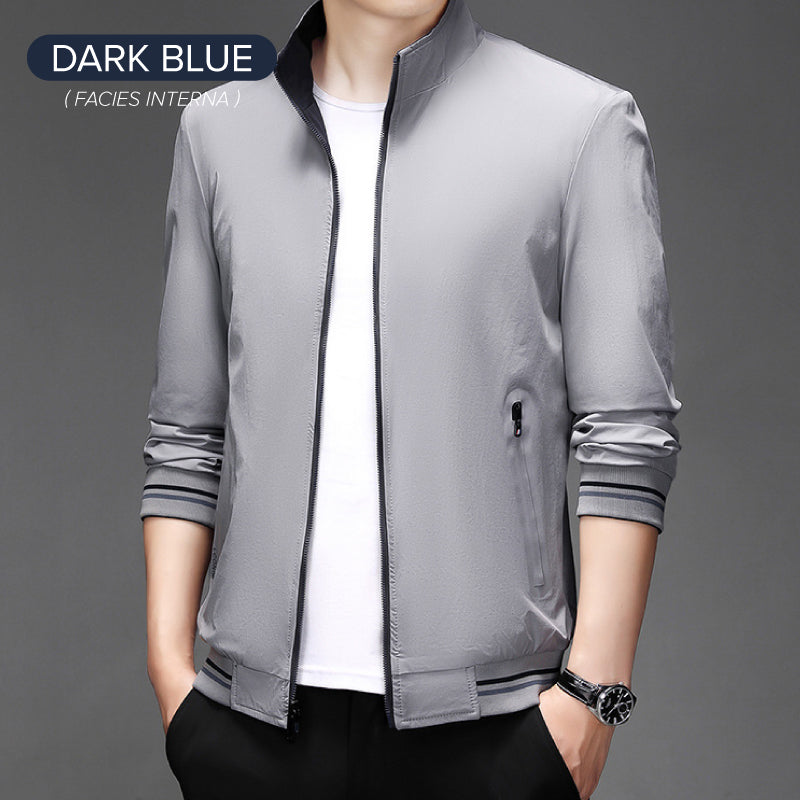 ✅Free Shipping✈️  Casual Long Sleeve Double-sided Stand Collar Jacket-8
