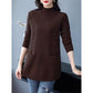 🎁Gift Choice🎁 - Women's Mid-Length Half Turtleneck Sweater-3