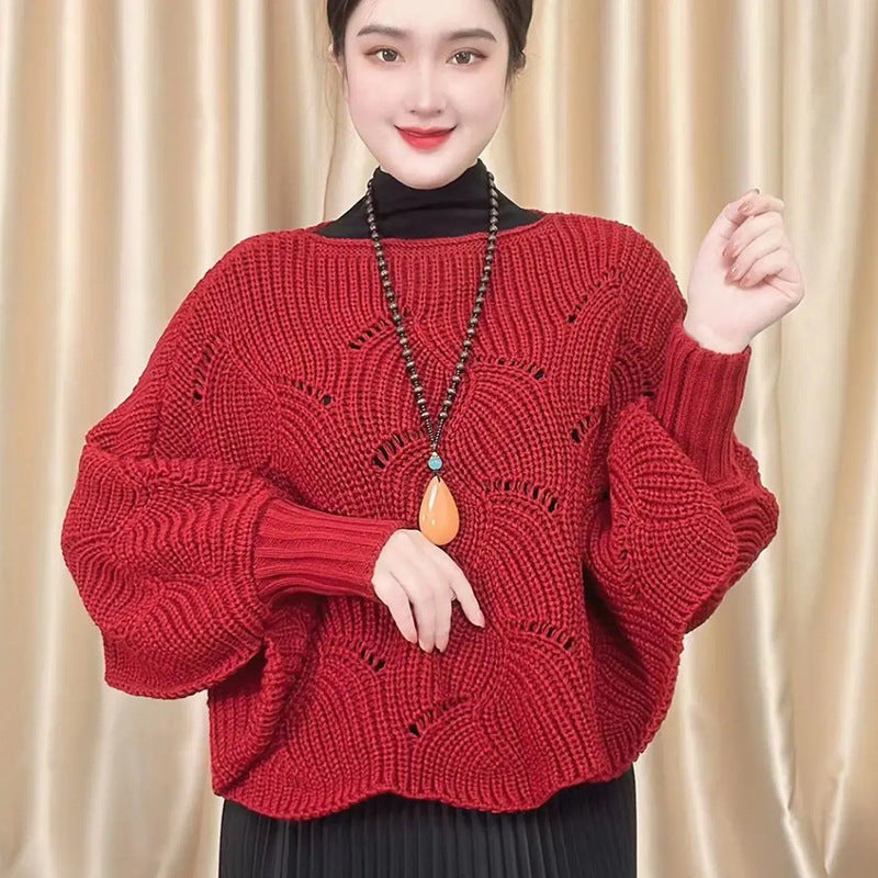 ✨New Arrival✨Bat Sleeve Knitting Shawl-3