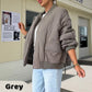 🔥Early Black Friday Sale:51% OFF🔥Solid Color Loose Thick Warm Bomber Jacket-9