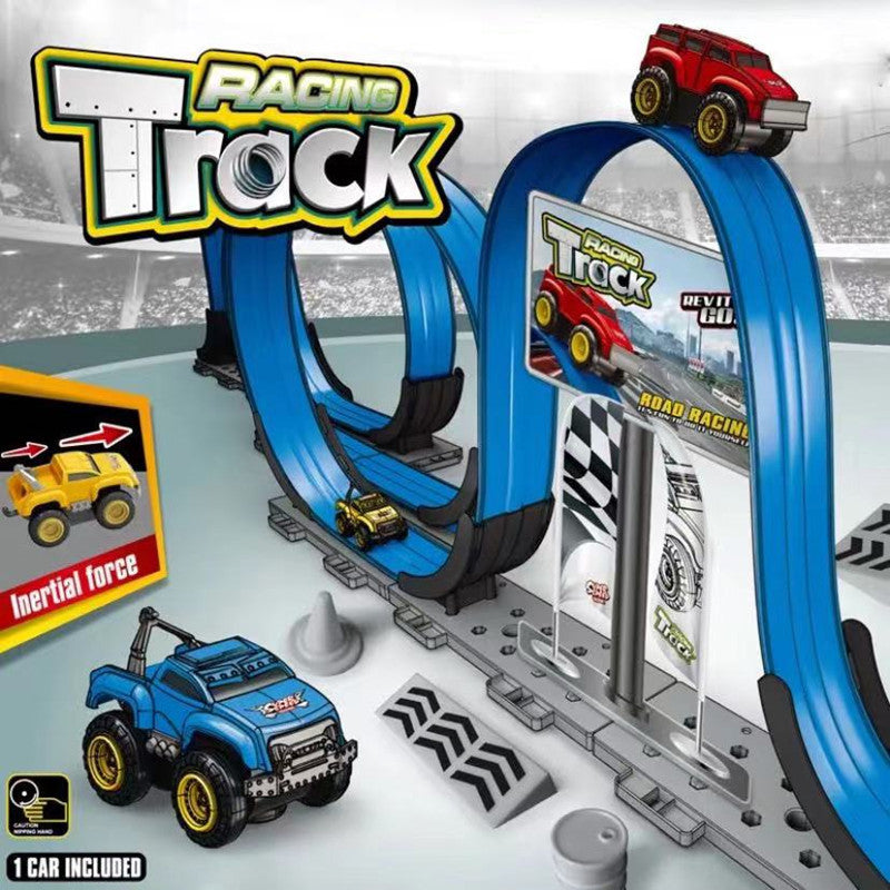 ✅Free Shipping✈️Magnetic Anti-Gravity Car Race Track Set-2