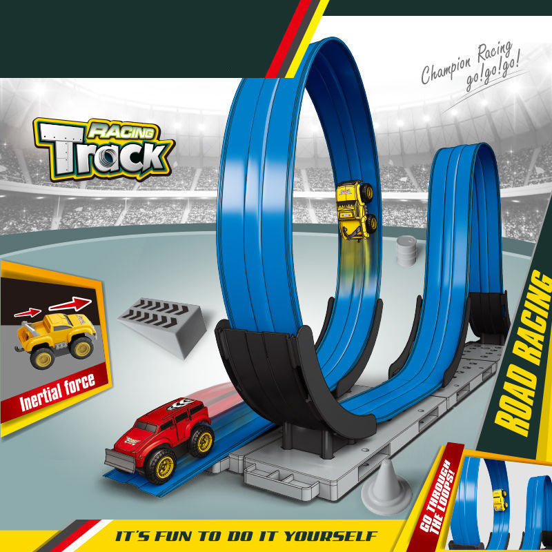 ✅Free Shipping✈️Magnetic Anti-Gravity Car Race Track Set-3
