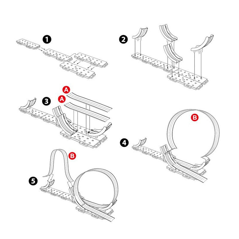 ✅Free Shipping✈️Magnetic Anti-Gravity Car Race Track Set-6