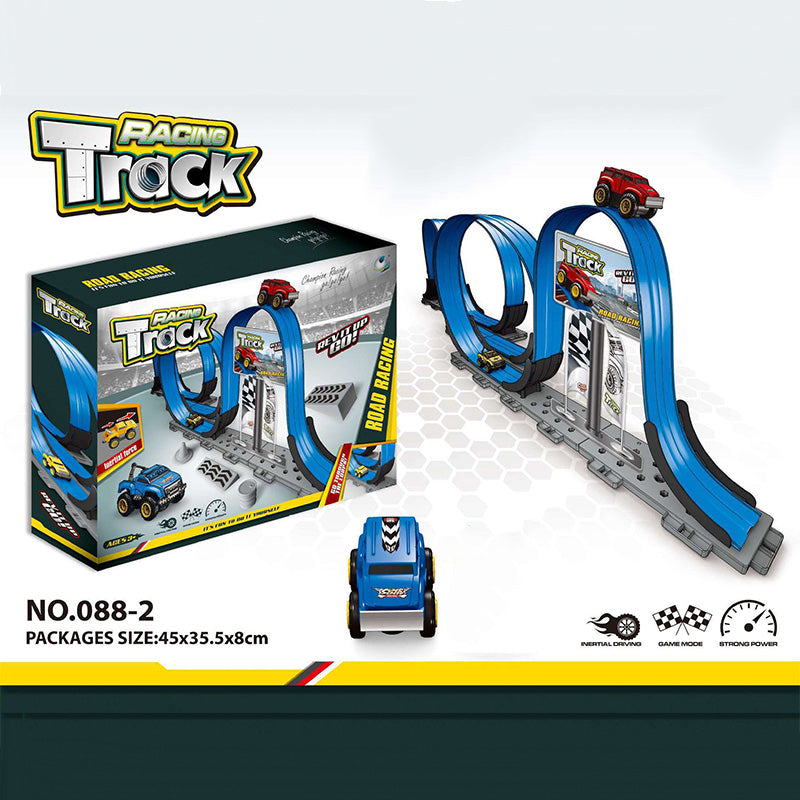 ✅Free Shipping✈️Magnetic Anti-Gravity Car Race Track Set-8
