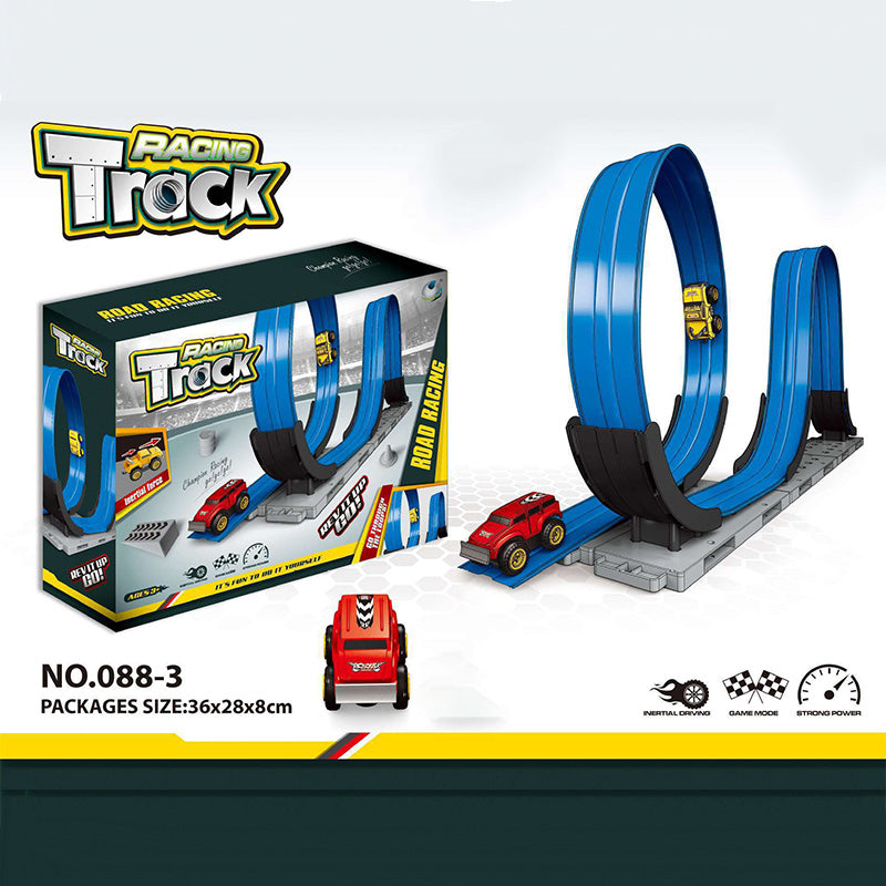 ✅Free Shipping✈️Magnetic Anti-Gravity Car Race Track Set-9