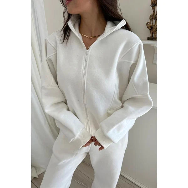 ✨New Arrival✨Triple Threaded High-Neck Casual Sportswear 2-piece set-1