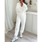 ✨New Arrival✨Triple Threaded High-Neck Casual Sportswear 2-piece set-3