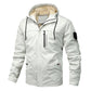 🎅Christmas Pre-sale🎁 Men's Casual Jacket Thicken Hooded Windbreaker-4