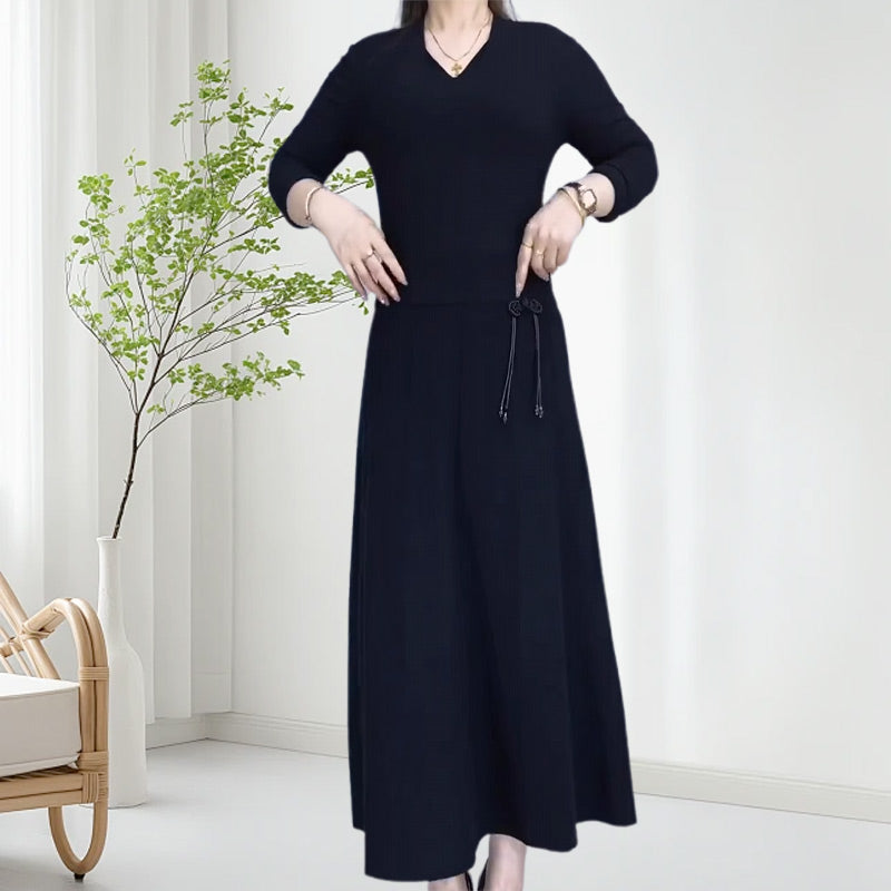 🔥Christmas Hot Sale 64% OFF 🎁Women’s Elastic High Waisted Thick Long Skirt-2