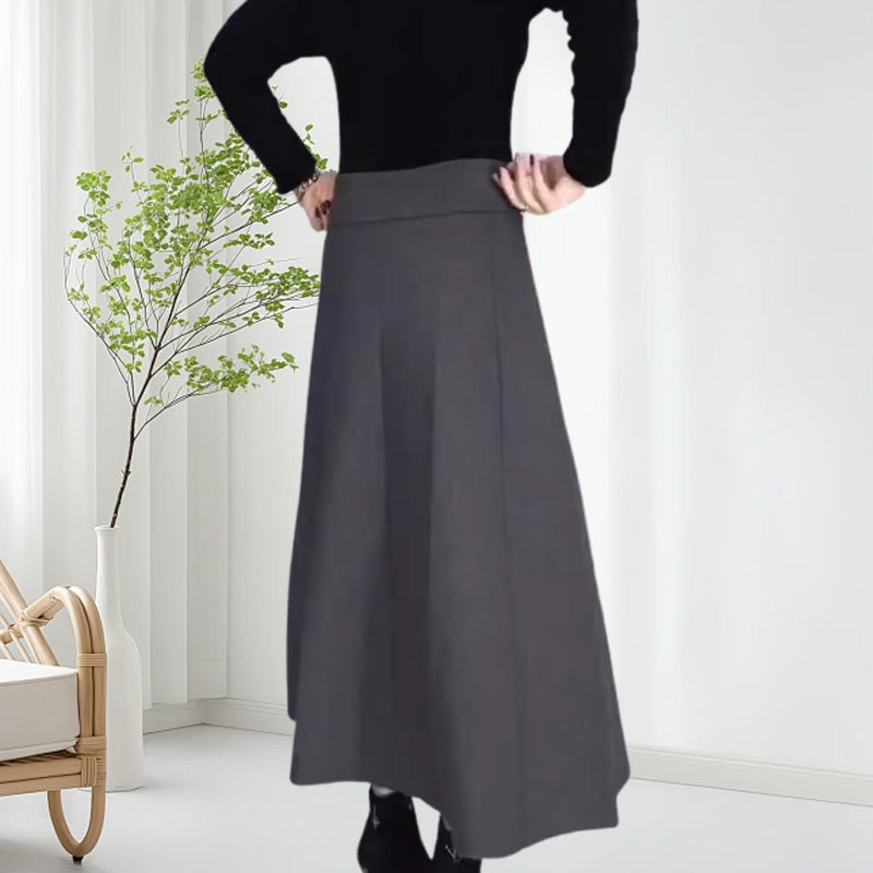 🔥Christmas Hot Sale 64% OFF 🎁Women’s Elastic High Waisted Thick Long Skirt-5