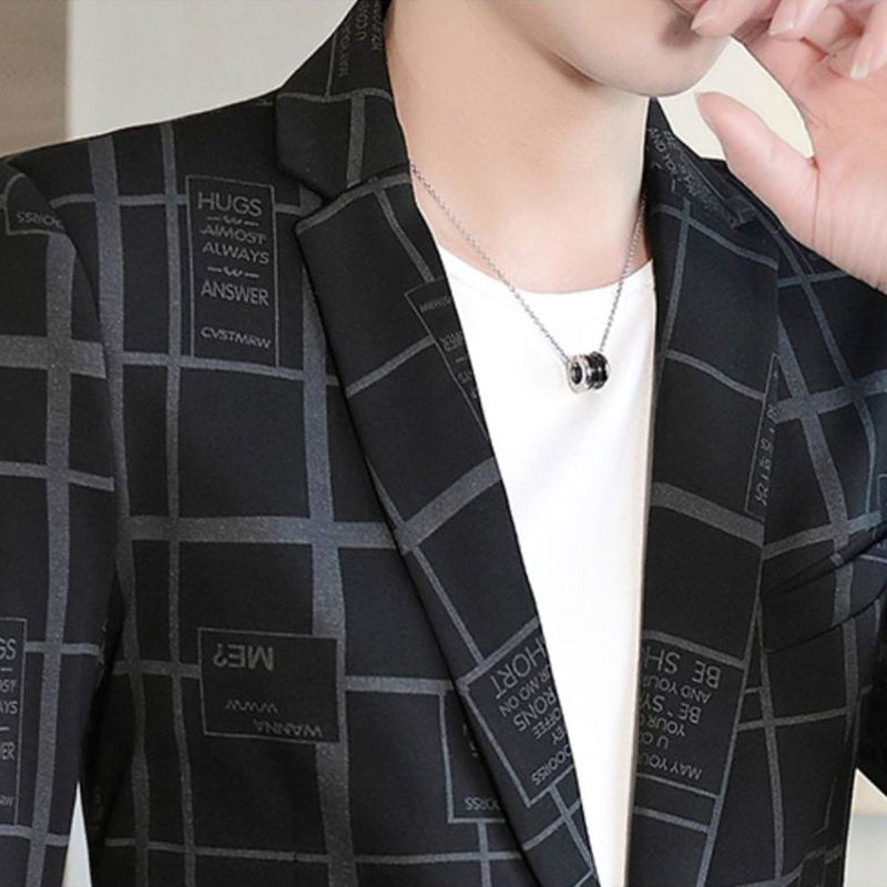 🍁Autumn New Releases🍁Men’s Slim-Fit Single-Breasted Blazer-3
