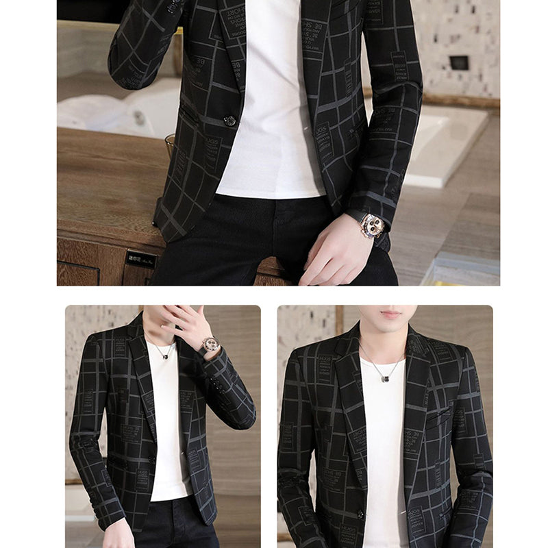 🍁Autumn New Releases🍁Men’s Slim-Fit Single-Breasted Blazer-5