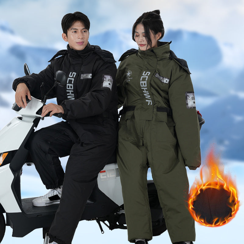 ✨New Arrival✨Winter Outdoor Riding Insulated Full-Body Suit-4