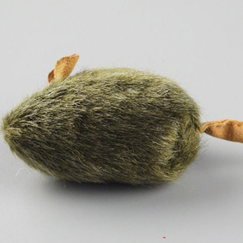 Plush Simulation Mouse Toy with Sound for Cats-2