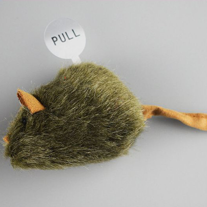 Plush Simulation Mouse Toy with Sound for Cats-3