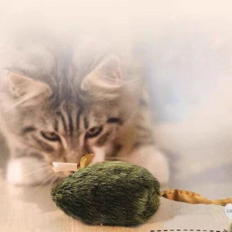 Plush Simulation Mouse Toy with Sound for Cats-7