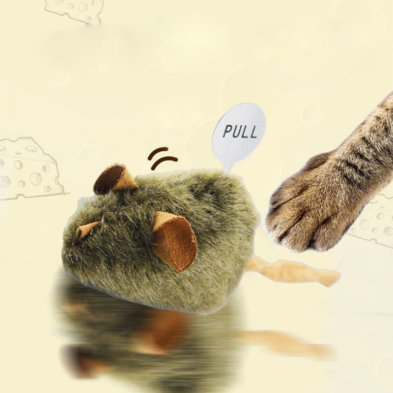 Plush Simulation Mouse Toy with Sound for Cats-12