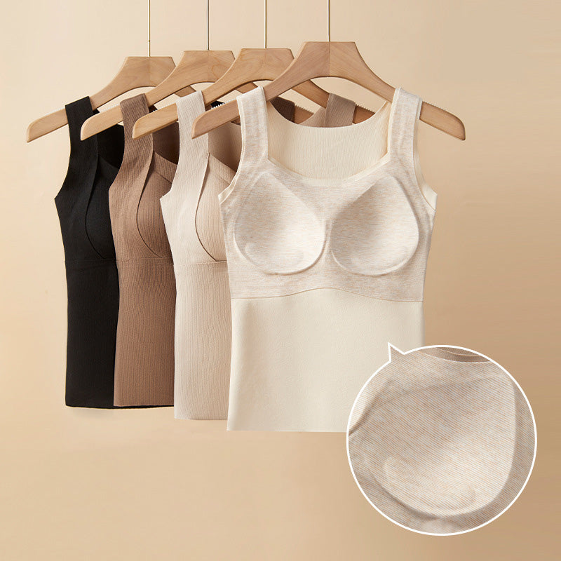 ✨New Arrival✨Slimming Fit Warm Vest with Built-in Chest Pad-15